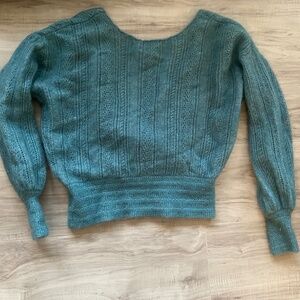 Sezane Cristina Jumper sweater reversible size small